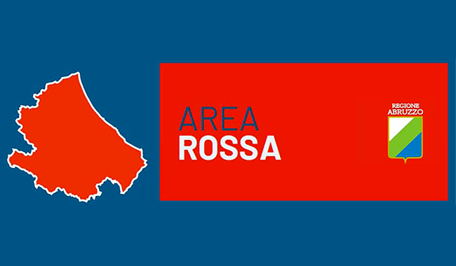 Abruzzo zona rossa