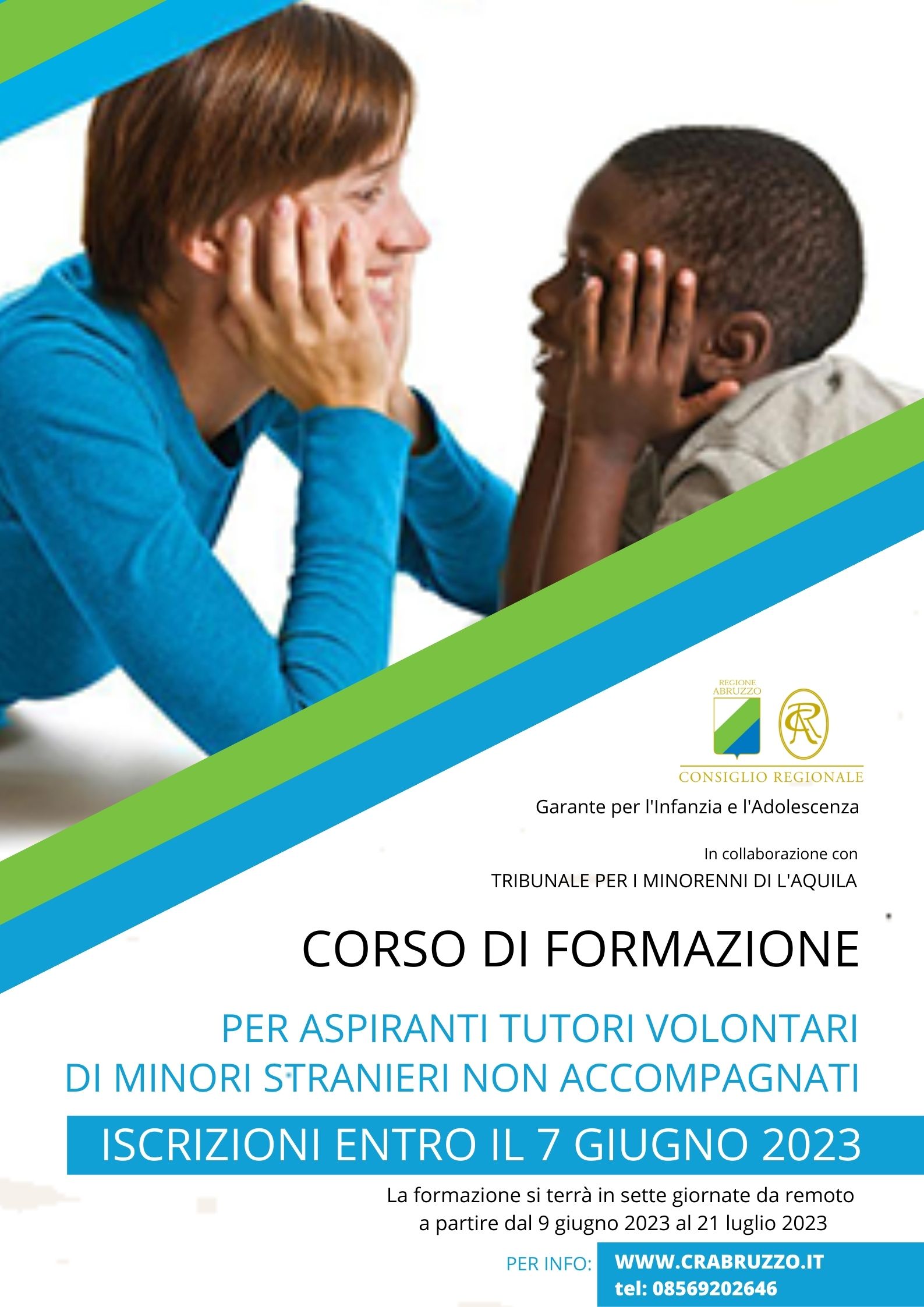 Corso Di Formazione Per Aspiranti Tutori Volontari Di Minori Non Accompagnati