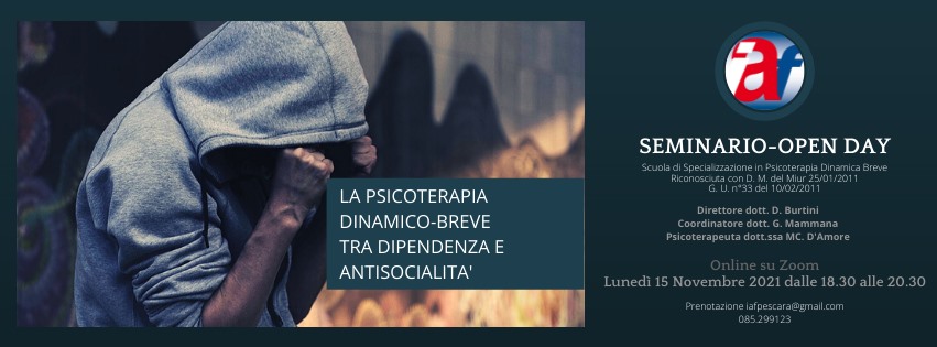 La psicoterapia dinamico-breve tra dipendenza e antisocialità