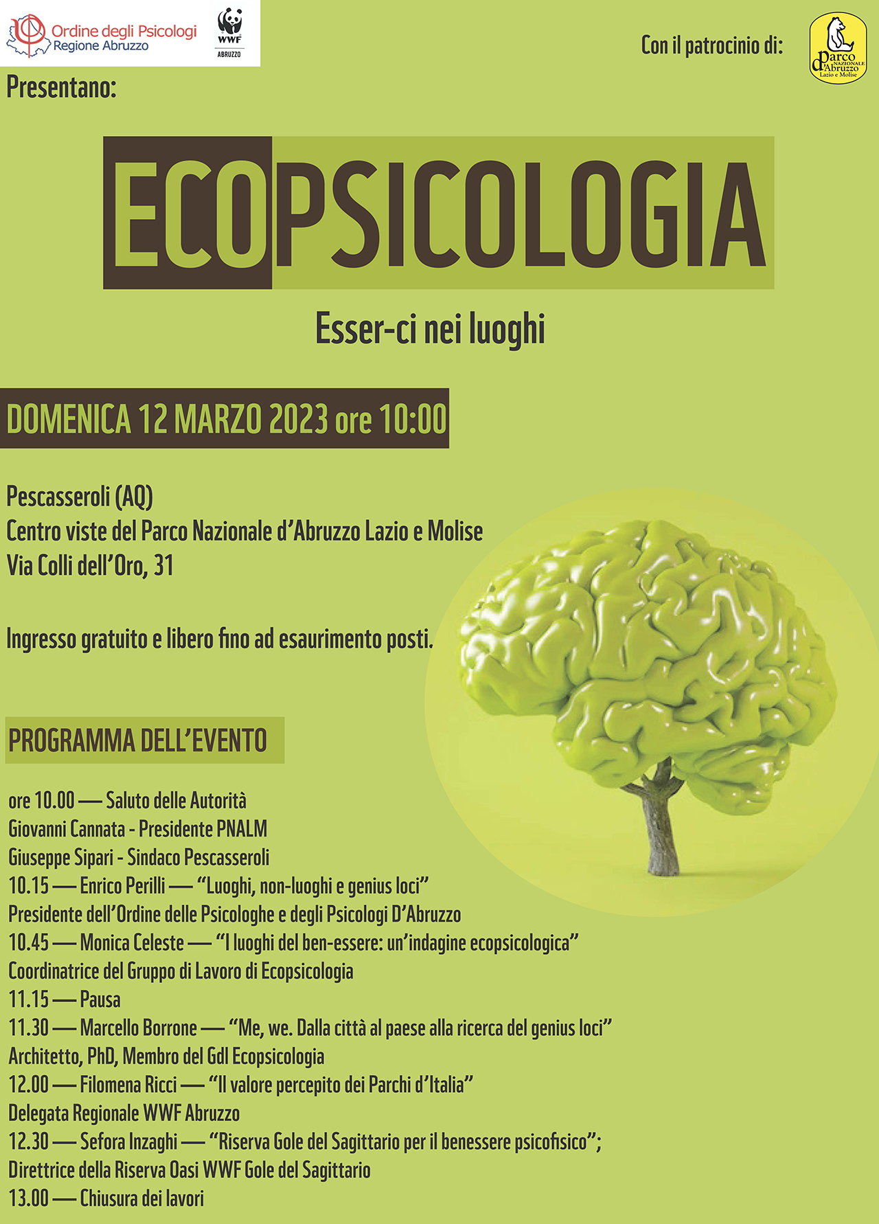 wwf ecopsicologia